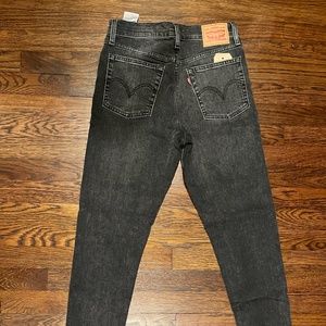 Levi’s Wedgie Skinny Jeans Black Jet Pack